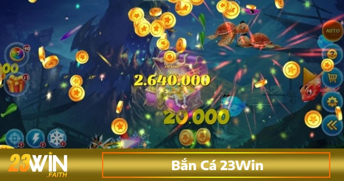 Bắn cá 23win 2 Bắn cá đại dương huyền bí là một trong những tựa game phổ biến và thu hút lượng lớn người chơi nhất tại bắn cá 23win