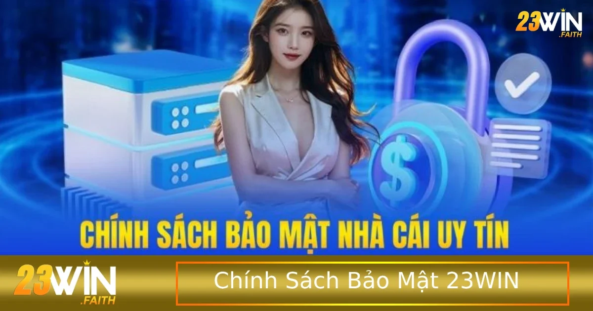 Chính sách bảo mật 23win 1 Chính sách bảo mật 23WIN là một yếu tố vô cùng quan trọng